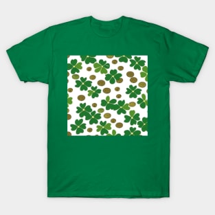 Scattered Clover 3 (MD23Pat006) T-Shirt